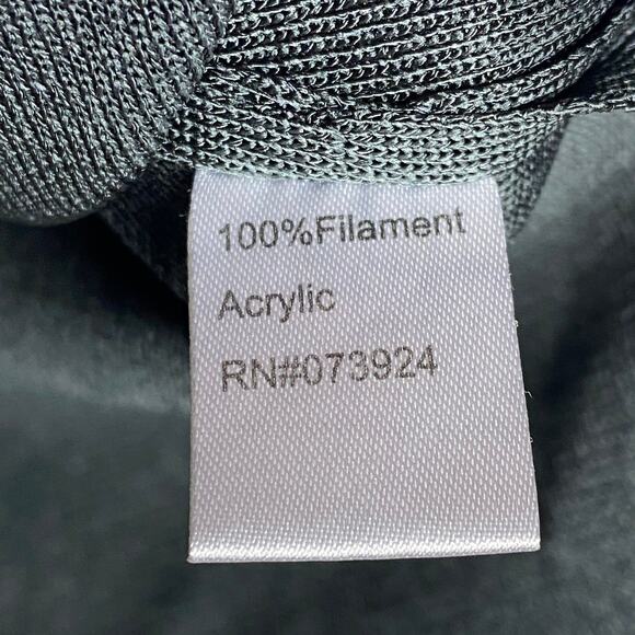 Ming Wang Womens Petite Small Sweater Shell Gray Sleeveless Tank Top Blue Stripe - Picture 7 of 8